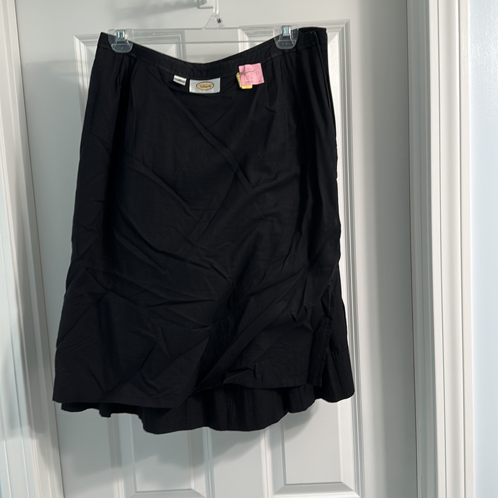 Talbots - Embellished Skirt - Pleated - Size 10 - Black - Clear beads - - Picture 7 of 15